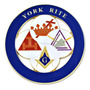Royal Arch Masons - Emblema Redondo Para Automvil Masnico 