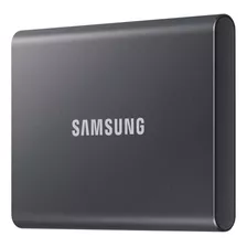 Disco Sólido Externo Samsung T7 1tb Ssd Gris Oscuro Sellado