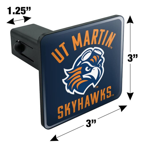 University Of Tennessee Martin Skyhawks Logo Tow Trailer Hit Foto 5