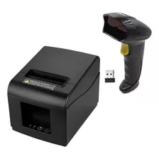 Impressora Fiscal Térmica 80mm + Leitor Boleto Código Semfio