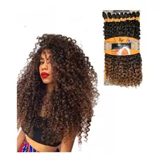 Cabelo Bio Orgânico Cacheado Morena Iluminada Telado 320gr 