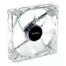 Cooler Fan 8 Cm C/luz Netmak Nm-8025-t Led Rojo