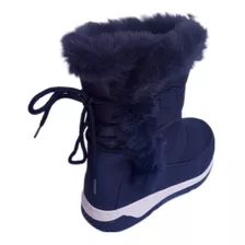 Bota Impermeable Con Chiporro Calzado Mujer Botín