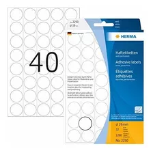 Etiqueta - Herma 2250 Multi-purpose Labels-colour Dots 19 Mm