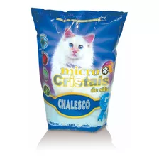 Areia Higienica Micro Cristais Sílica 1,8kg Higiene P/ Gatos