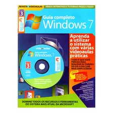 Revista Guia Completo Windows 7 + Cd Com Vídeo Aulas 