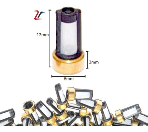 Microfiltros Universales Inyector A Gasolina (100 Piezas) Foto 2