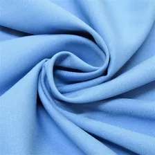 Tecido Crepe Amanda Azul Celeste 100% Poliéster 50cm X 1,50m