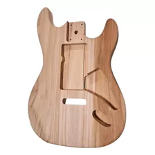 Corpo Stratocaster Madeira Sólida Inteiriça Luthier Brasil