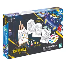 Kit De Pintura Infantil Batwheels Nig Brinquedos