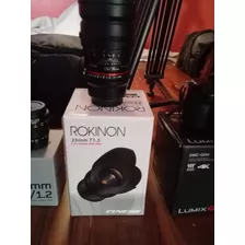 Lente Rokinon 35mm T1.5 Full Frame Cine Lens Micro 4/3