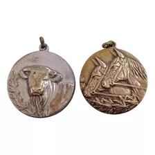 2 Medalhas Assoc. Rural Sul Fluminense Barra Do Piraí 1962