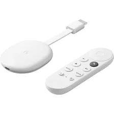  Chromecast With Google Tv De Voz 4k 8gb Snow Openbox