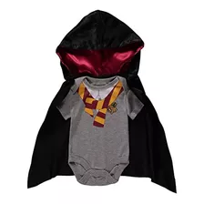 Disfraz Harry Potter Mono Capucha Desmontable Bebé 0a3 Meses