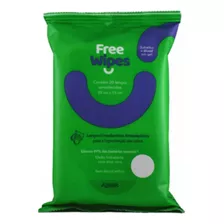 Free Wipes Higienizante Lenço Umedecido C/20