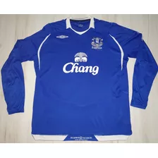 Camisa De Goleiro Do Everton Manga Longa Umbro #1 Chang
