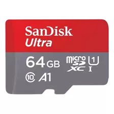 Cartão De Memória Sandisk Ultra 64gb Micro Sdxc - Uhs-i