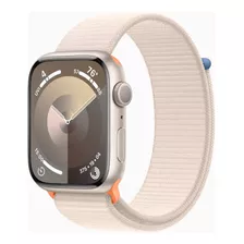 Apple Watch Serie 9 Aluminio Sport Loop 45mm - Starlight