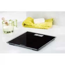 Balanza Personal Baño Digital Leifheit Soehnle Compact 100 Color Negro