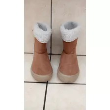 Botas De Invierno Con Corderito. Como Nuevas. Talle 38