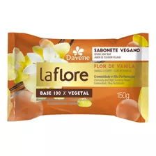 Sabão Em Barra Davene Vegetal Flor De Vanila La Flore De 150 G