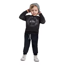 Conjunto Infantil Menino Blusa Manga Longa E Calça