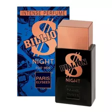 Perfume Billion Night Paris Elysees Masculino 100 Ml