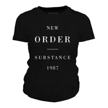 Camiseta Feminina - New Order - Substance - 1987