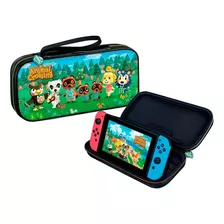 Estuche Hori Para Nintendo Switch Viajero Animal Crossing