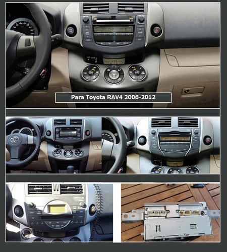 Auto Radio Estreo Android Gps Para Rav4 Rav 4 2006-2012 Foto 5