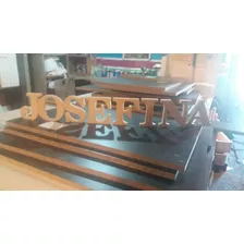 Letras Corporeas En Madera Mdf 12cm