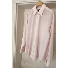 Camisa Hombre Carven Lisa Liila Talle 43/44 Manga Larga 