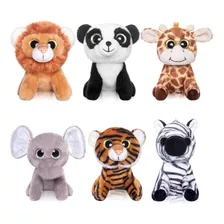 My Oli Paquete De 6 Animales De Peluche Pequeños De 5