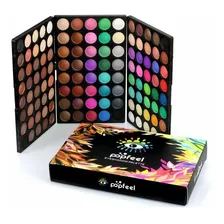 Paleta De Sombras Para Ojos De 120 Colores Popfeel