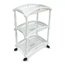 Organizador Vertical Triplo Fruteira Branco 25613 Arqplast