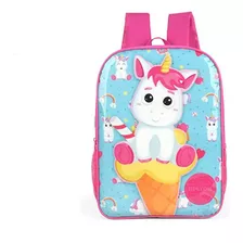 Mochila Infantil Maxlog Unicornio Pink - Is36651up