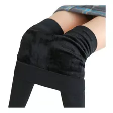 Legging Grossa Forrada Com Pelos Calça Térmica Cintura Alta