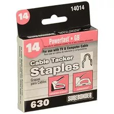 Grapas De Corona Redonda #14 Cable Tacker - 1/4 - 630 ...