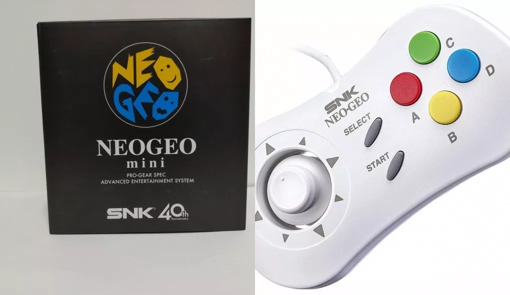 Mini Neo Geo Snk Japonês + 1 Controle