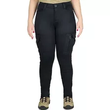 Calça Tática Militar Feminina Bélica / Preta