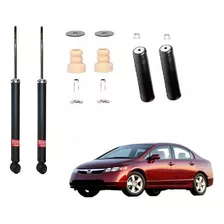 Par Amortecedor Traseiro Kayaba Kyb +kits Honda Civic 2009