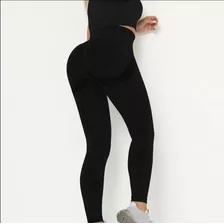 Calca Legging Cintura Alta Tamanho G Cor Preta 