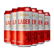 Cerveza Patricia Lager Lata 473ml Pack X6