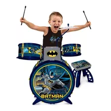 Bateria Batman Cavaleiro Das Trevas Com Banquinho - Fun