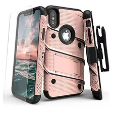 Estuche Para iPhone X Serie Bolt + Protector Pantalla