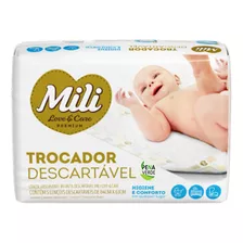 Trocador Mili Love & Care Pacote 5 Un Lençol Descartavel