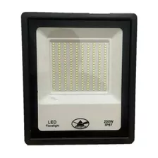  Refletor Holofote Led 200w Luz Azul Ip66 Profissional