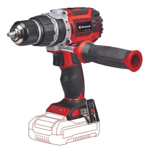 Taladro Percutor Inalambrico Einhell Tp-cd 18-60 Brushless Rojo