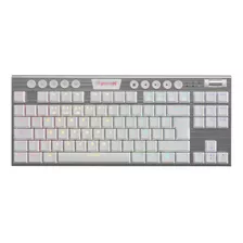 Teclado Mecanico Redragon Horus White K621w-rgb Tkl,wireless