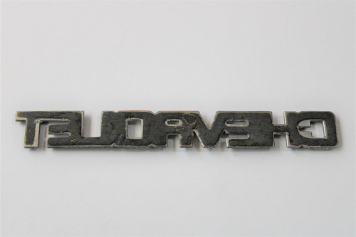 Emblema Chevrolet Original Auto Clasico Palabra Cajuela Foto 2